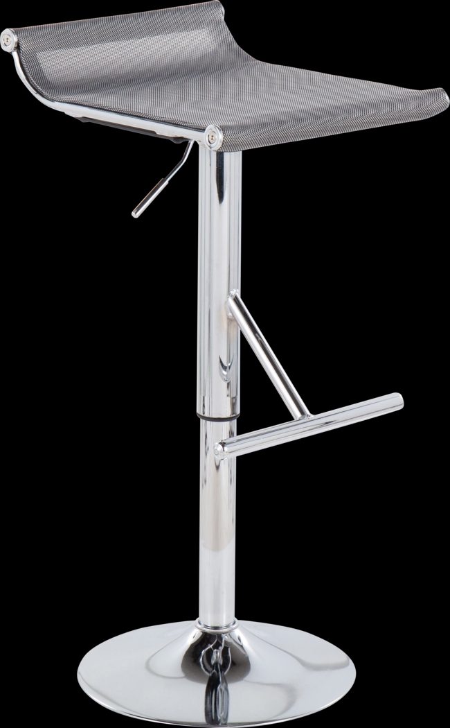 Upvalley Silver Barstool - Thumbnail - Image 1