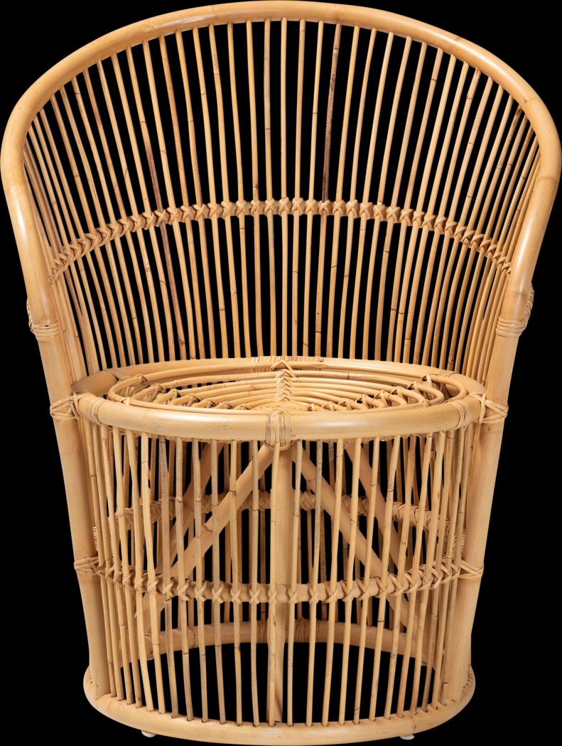 Uraia Brown Accent Chair - Thumbnail - Image 3