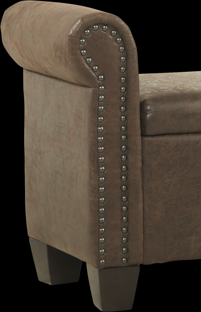 Urban Plains Brown Bench - Thumbnail - Image 3