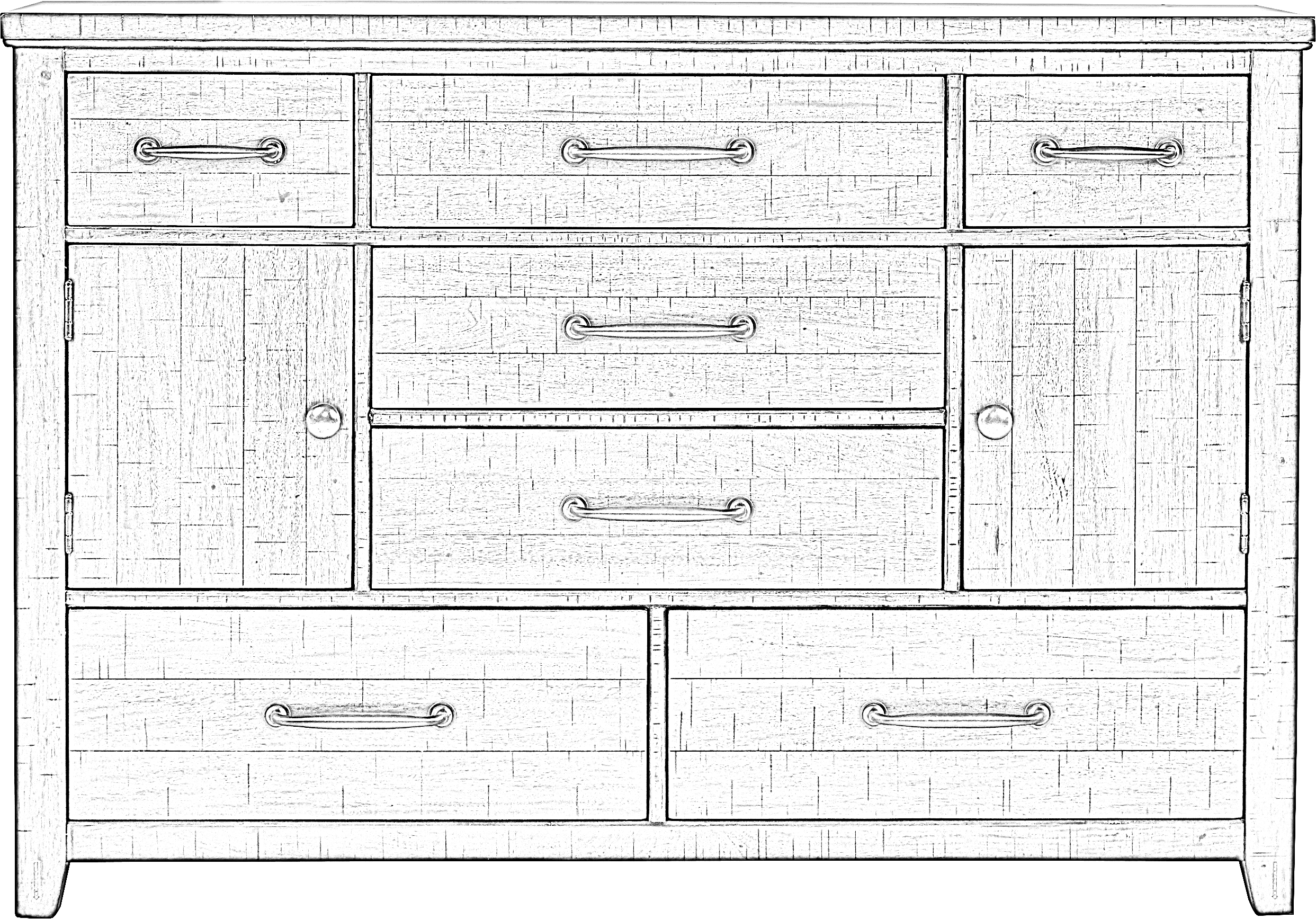 Dimension Image. Please refer to the Dimension Tab on this page for dimension details.