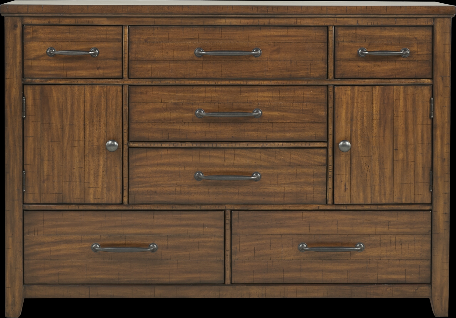 Urban Plains Brown Door Dresser - Thumbnail - Image 1