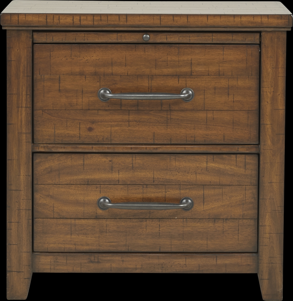 Urban Plains Brown Nightstand - Thumbnail - Image 1