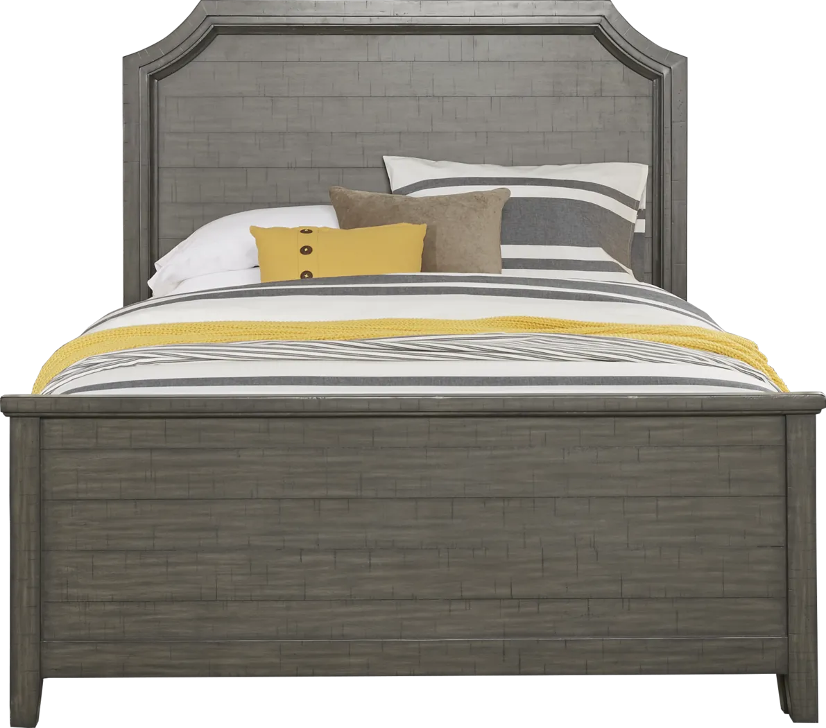 Urban Plains Gray 3 Pc King Reversible Bed - Thumbnail - Image 2