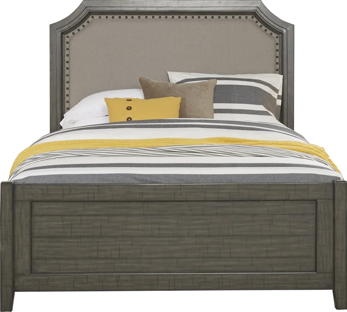 Urban Plains Gray 3 Pc Queen Reversible Bed - Thumbnail - Image 2