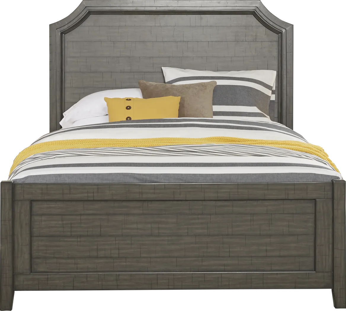 Urban Plains Gray 3 Pc Queen Reversible Bed - Thumbnail - Image 1