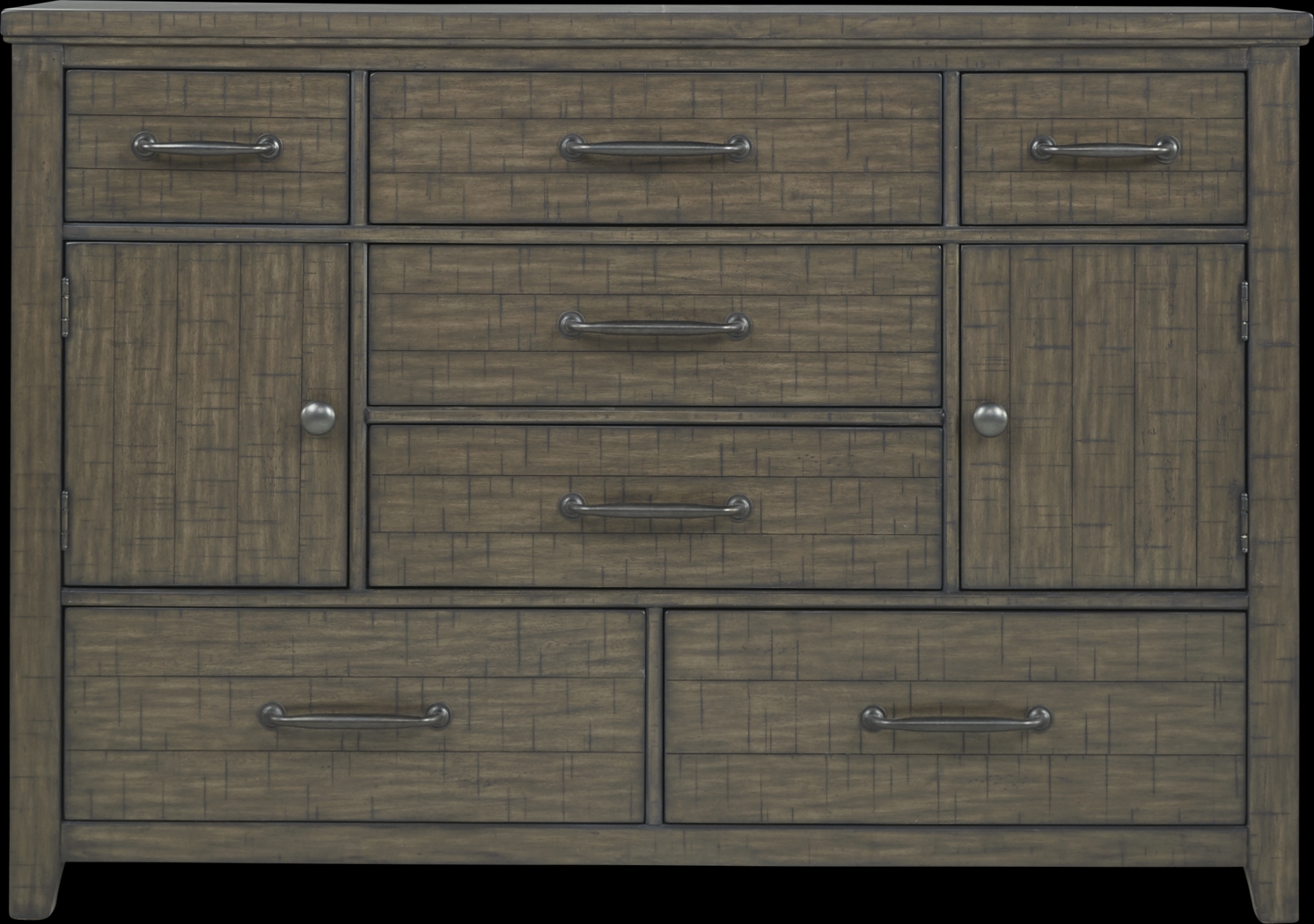 Urban Plains Gray 5 Pc Queen Upholstered Bedroom - Thumbnail - Image 6