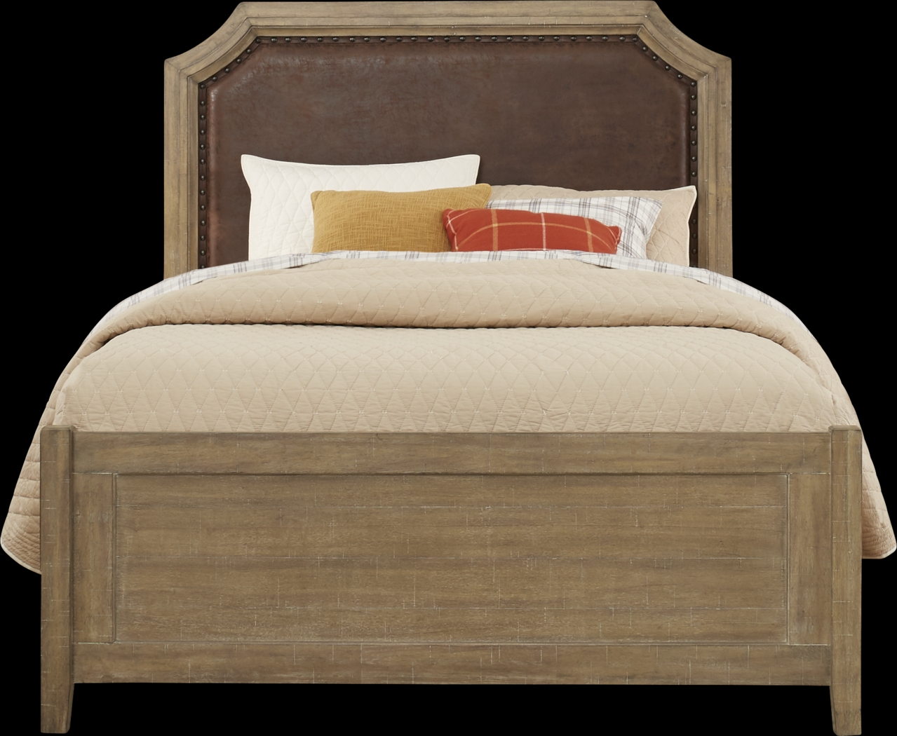 Urban Plains Mahogany 3 Pc King Reversible Bed - Thumbnail - Image 2