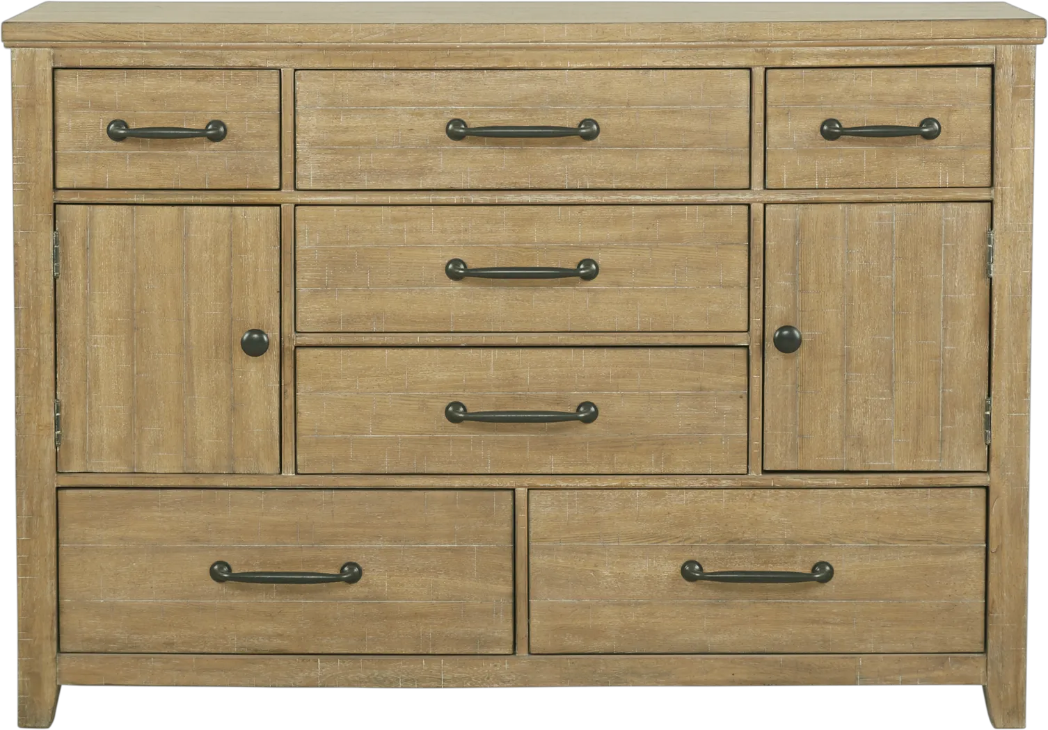 Urban Plains Mahogany Door Dresser - Thumbnail - Image 1