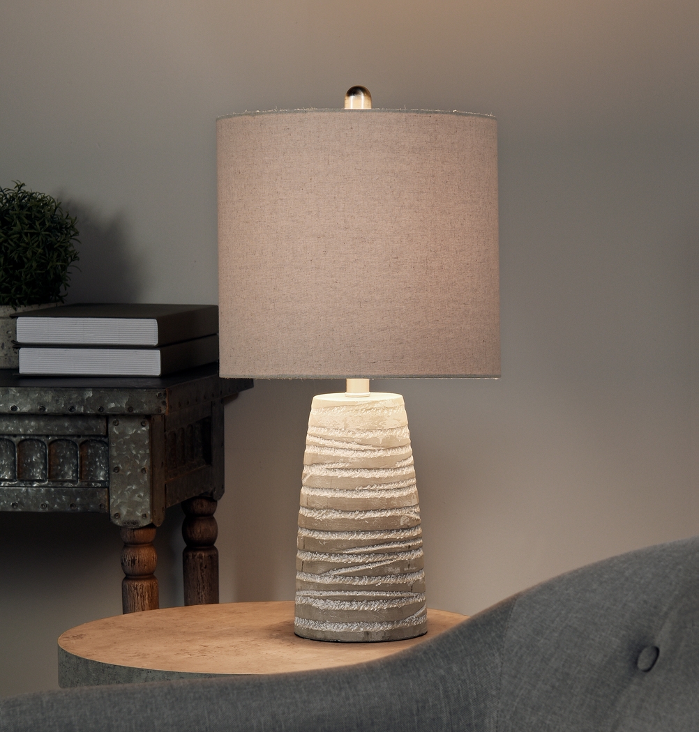 Urenna Gray Lamp - Thumbnail - Image 2