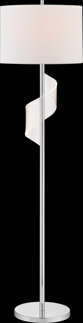 Uriah Way Silver Floor Lamp - Thumbnail - Image 1