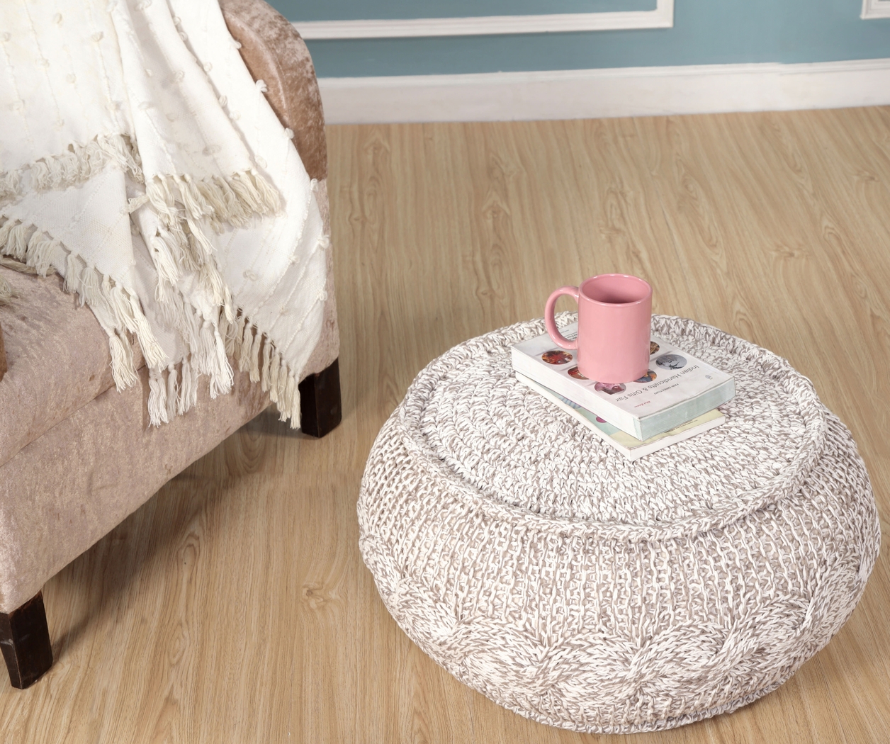 Urili Natural Pouf - Thumbnail - Image 2