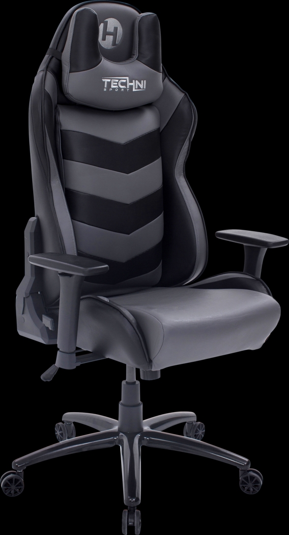 Urosde Black/Gray Gaming Chair - Thumbnail - Image 9