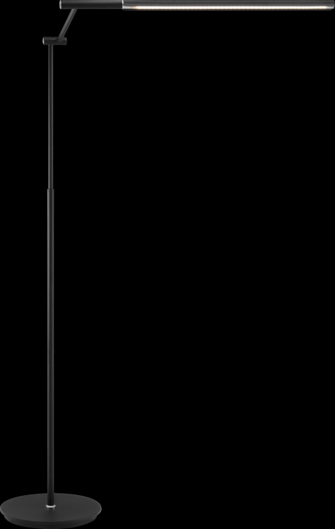 Uryno Road Black Floor Lamp - Thumbnail - Image 1