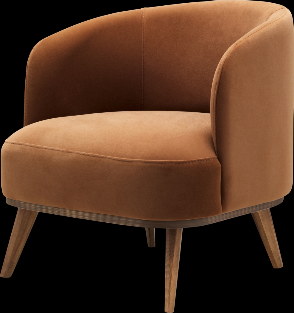 Usizo Caramel Accent Chair - Thumbnail - Image 1