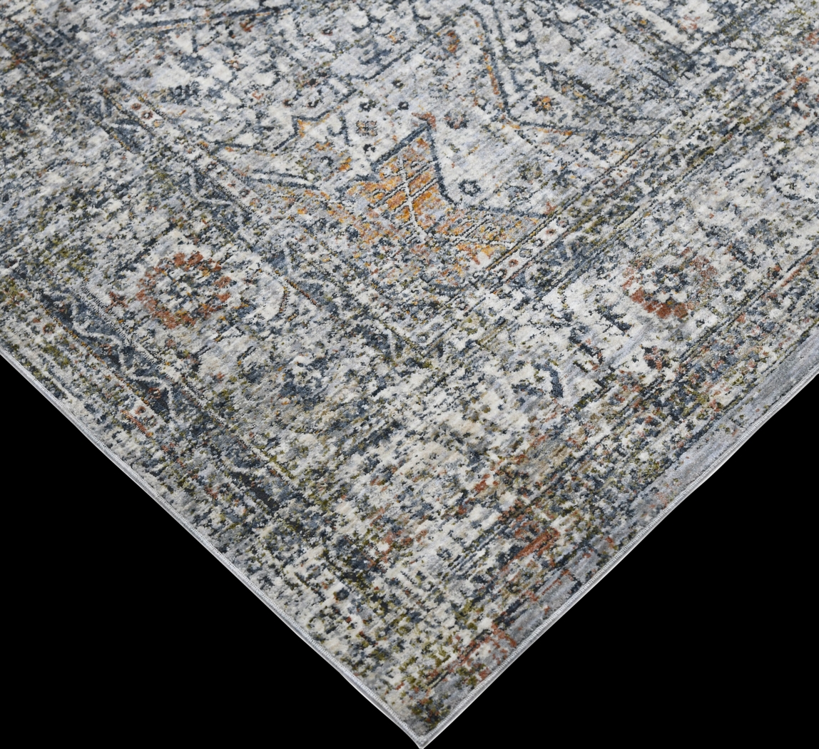 Utaler Gray/Ivory 7'10 x 9'10 Rug - Thumbnail - Image 3