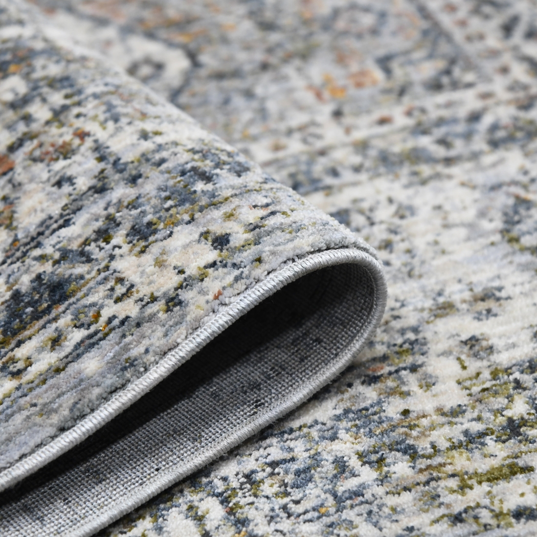 Utaler Gray/Ivory 7'10 x 9'10 Rug - Thumbnail - Image 4