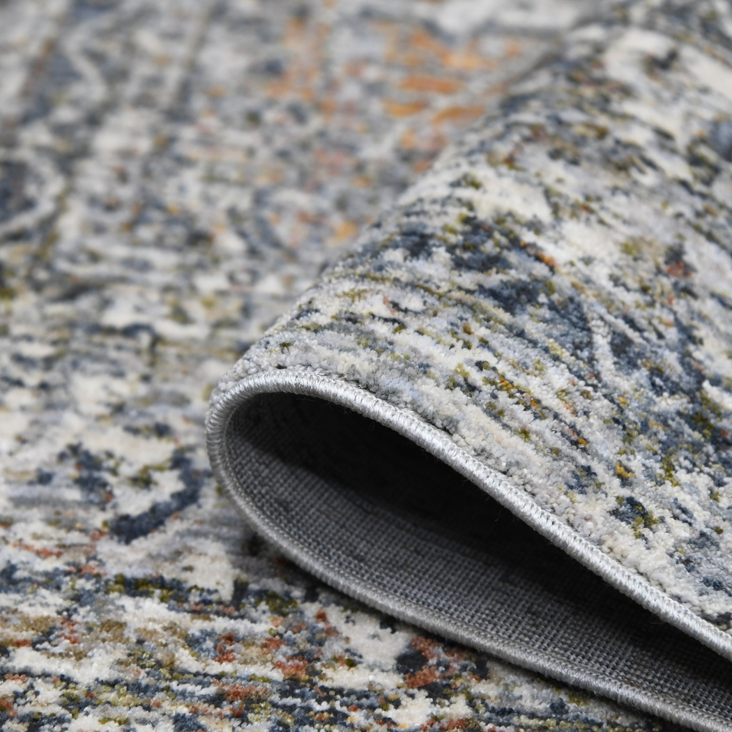 Utaler Gray/Ivory 7'10 x 9'10 Rug - Thumbnail - Image 5