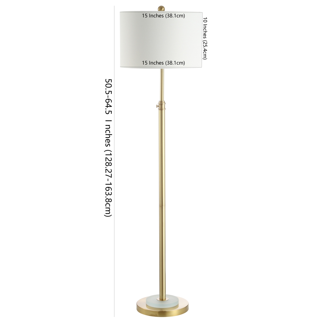 Utica Point Gold Floor Lamp - Thumbnail - Image 2