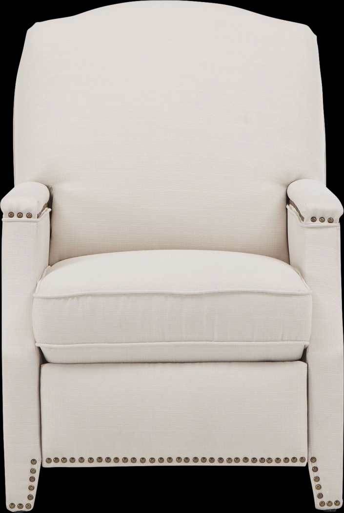 Utila Beige Pushback Recliner - Thumbnail - Image 3