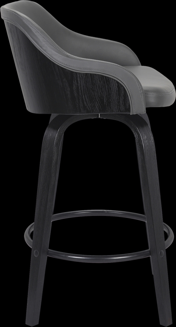 Utley Gray Counter Height Stool - Thumbnail - Image 4