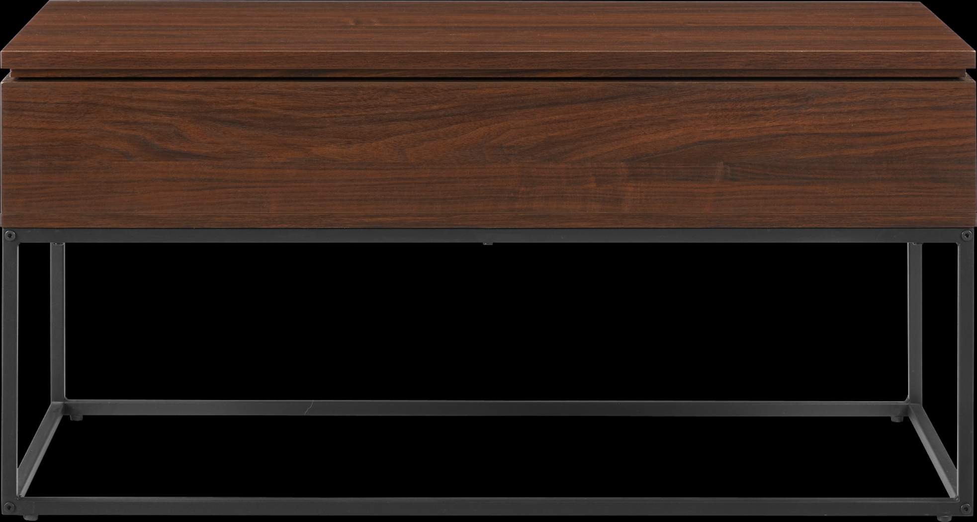 Utrin Dark Brown Lift Top Cocktail Table - Thumbnail - Image 1