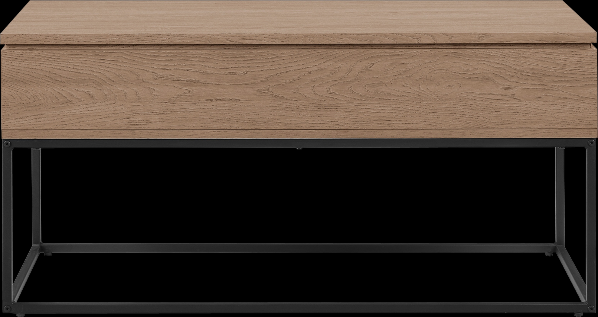 Utrin Light Oak Lift Top Cocktail Table - Thumbnail - Image 1