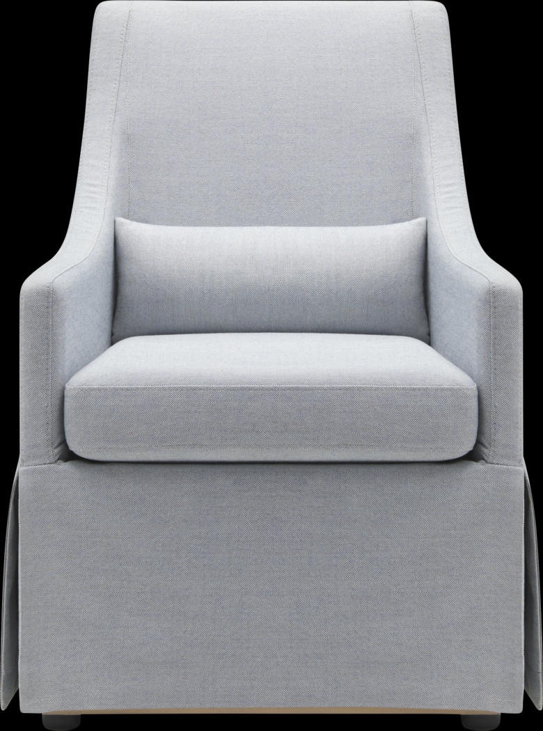 Uwais Light Blue Side Chair - Thumbnail - Image 3