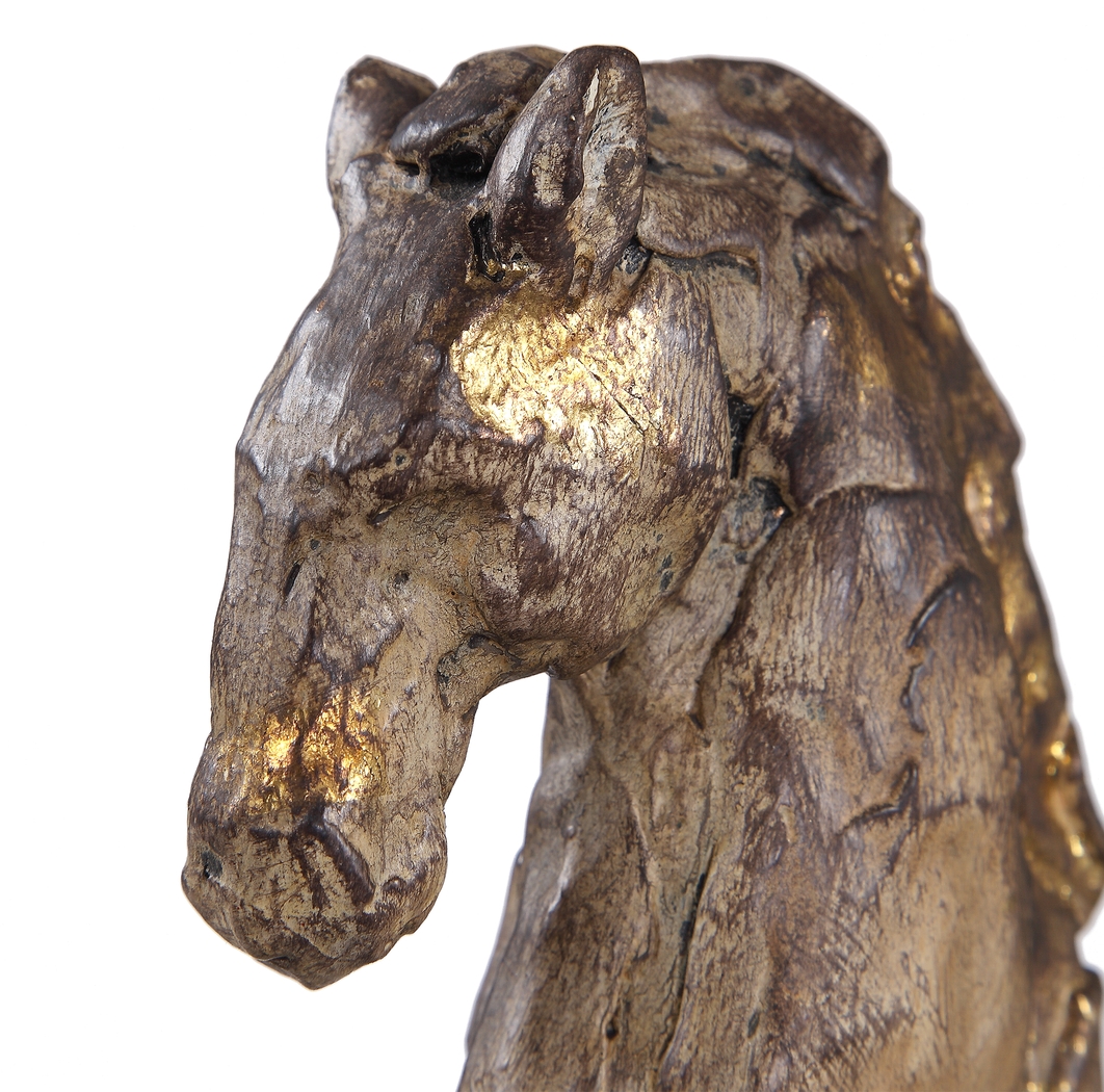 Vaccaro Gold Sculpture - Thumbnail - Image 3