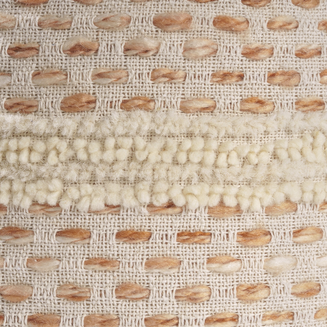 Vaddo Adobe/Ivory Pouf - Thumbnail - Image 9