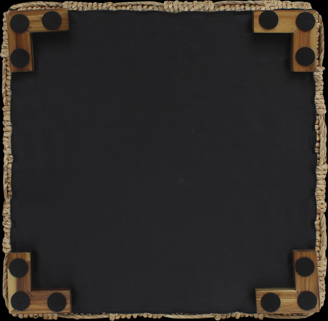 Vaesa Brown Square Accent Table - Thumbnail - Image 4