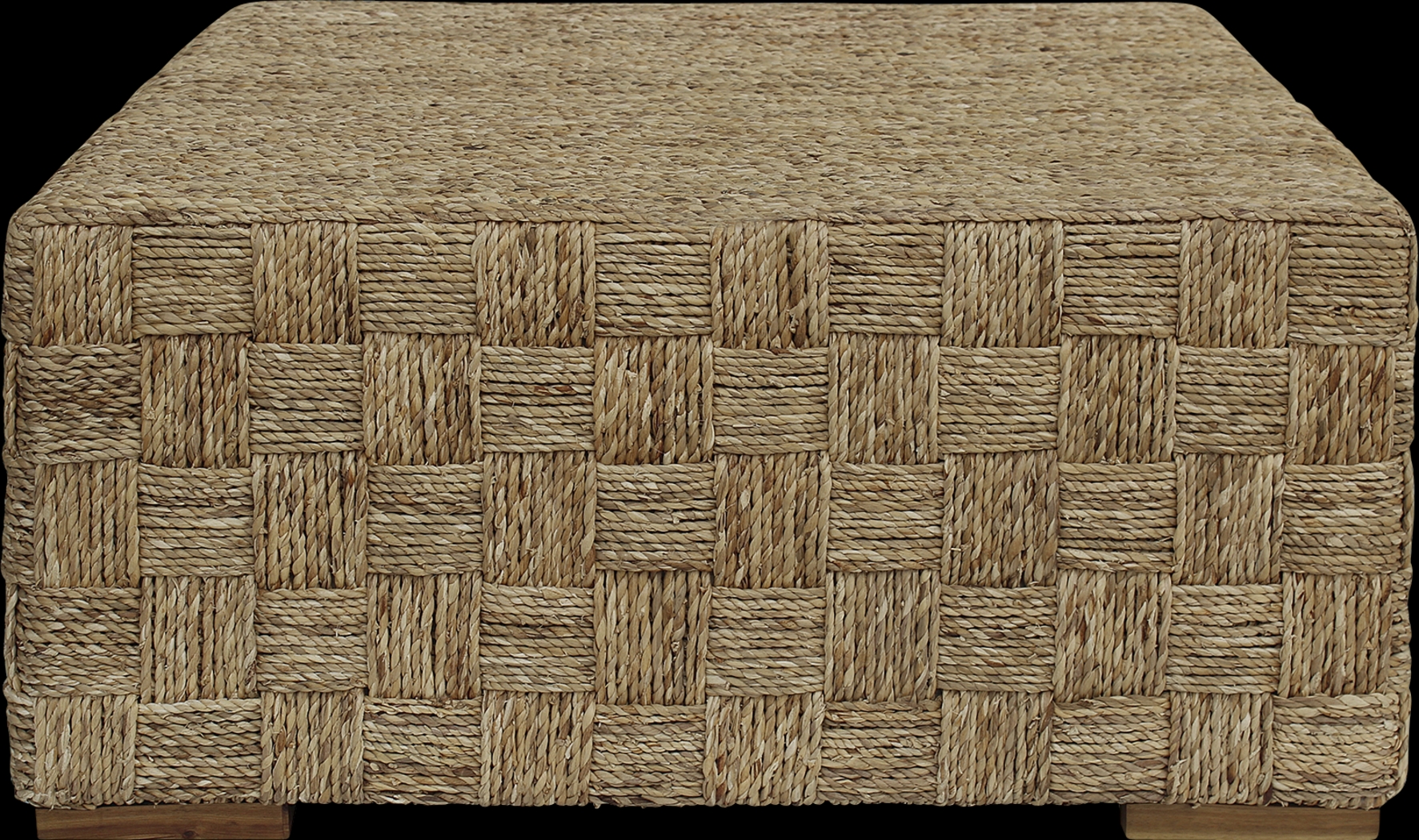 Vaessa Brown Square Coffee Table - Thumbnail - Image 1