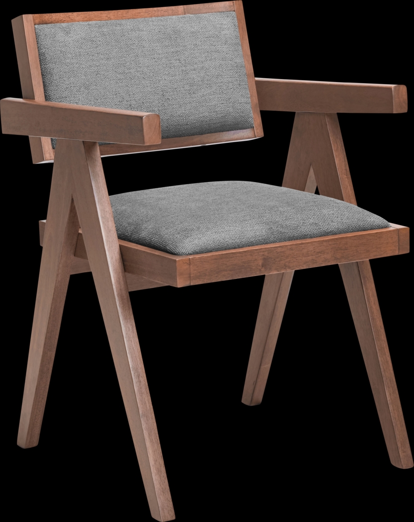Vaggden Gray Dining Chair, Set of 2 - Thumbnail - Image 4