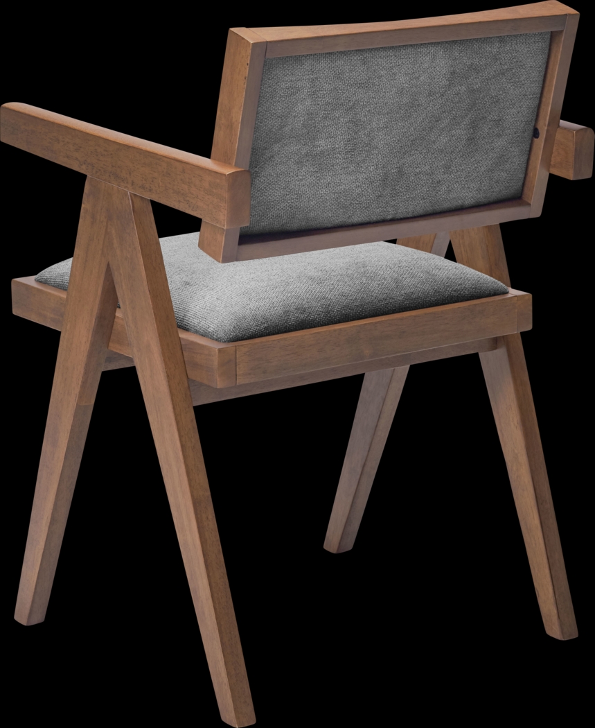 Vaggden Gray Dining Chair, Set of 2 - Thumbnail - Image 8