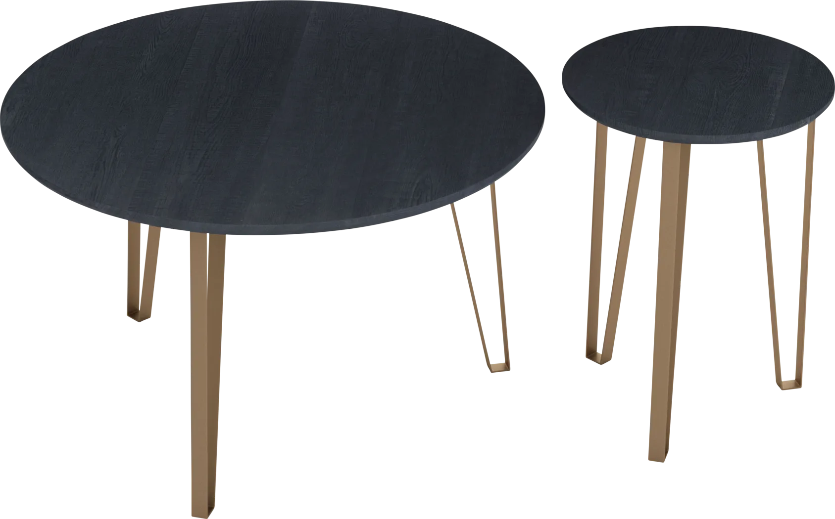 Vailmount Black Accent Table, Set of 2 - Thumbnail - Image 4