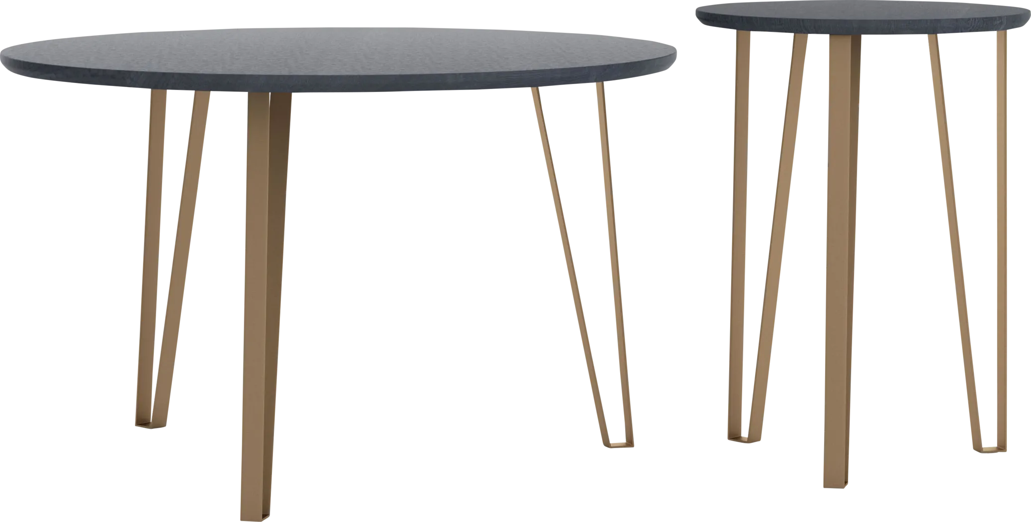 Vailmount Black Accent Table, Set of 2 - Thumbnail - Image 5