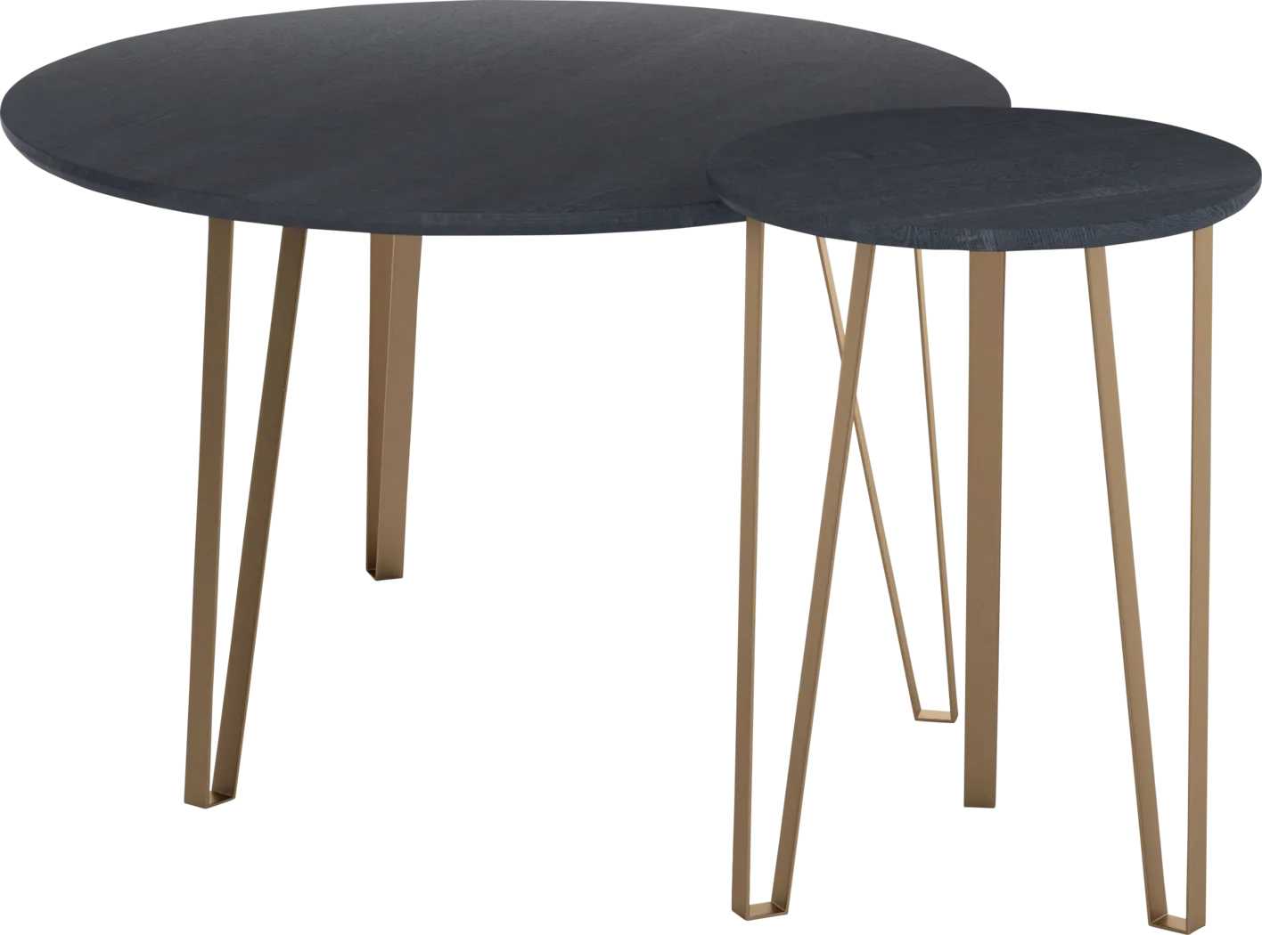 Vailmount Black Accent Table, Set of 2 - Thumbnail - Image 6