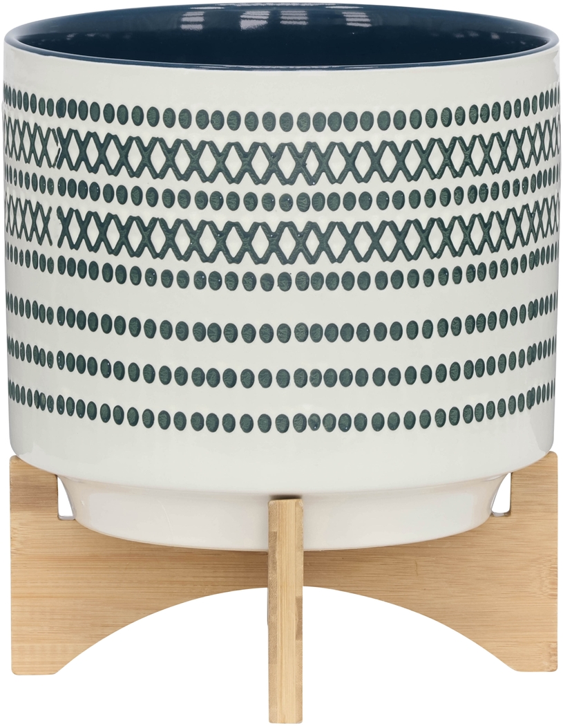 Valbark Dark Blue Planter - Thumbnail - Image 3