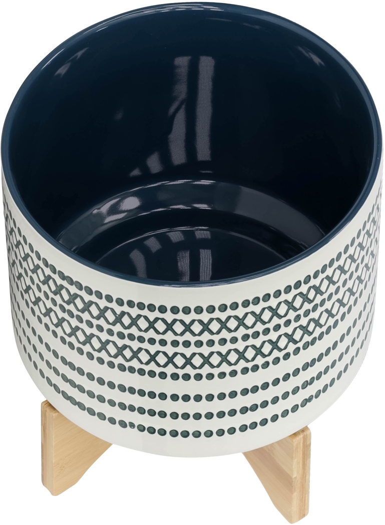Valbark Dark Blue Planter - Thumbnail - Image 5