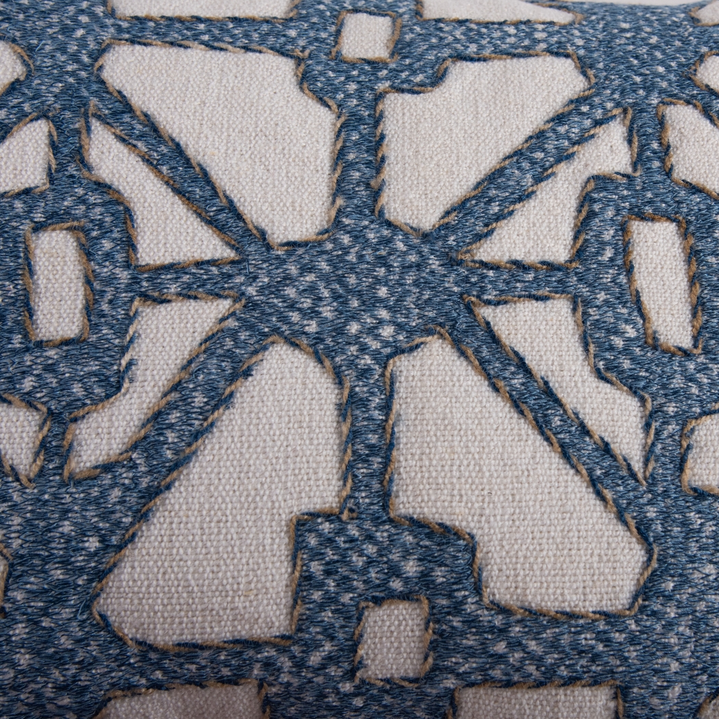 Valbe Blue Indoor/Outdoor Accent Pillow - Thumbnail - Image 5