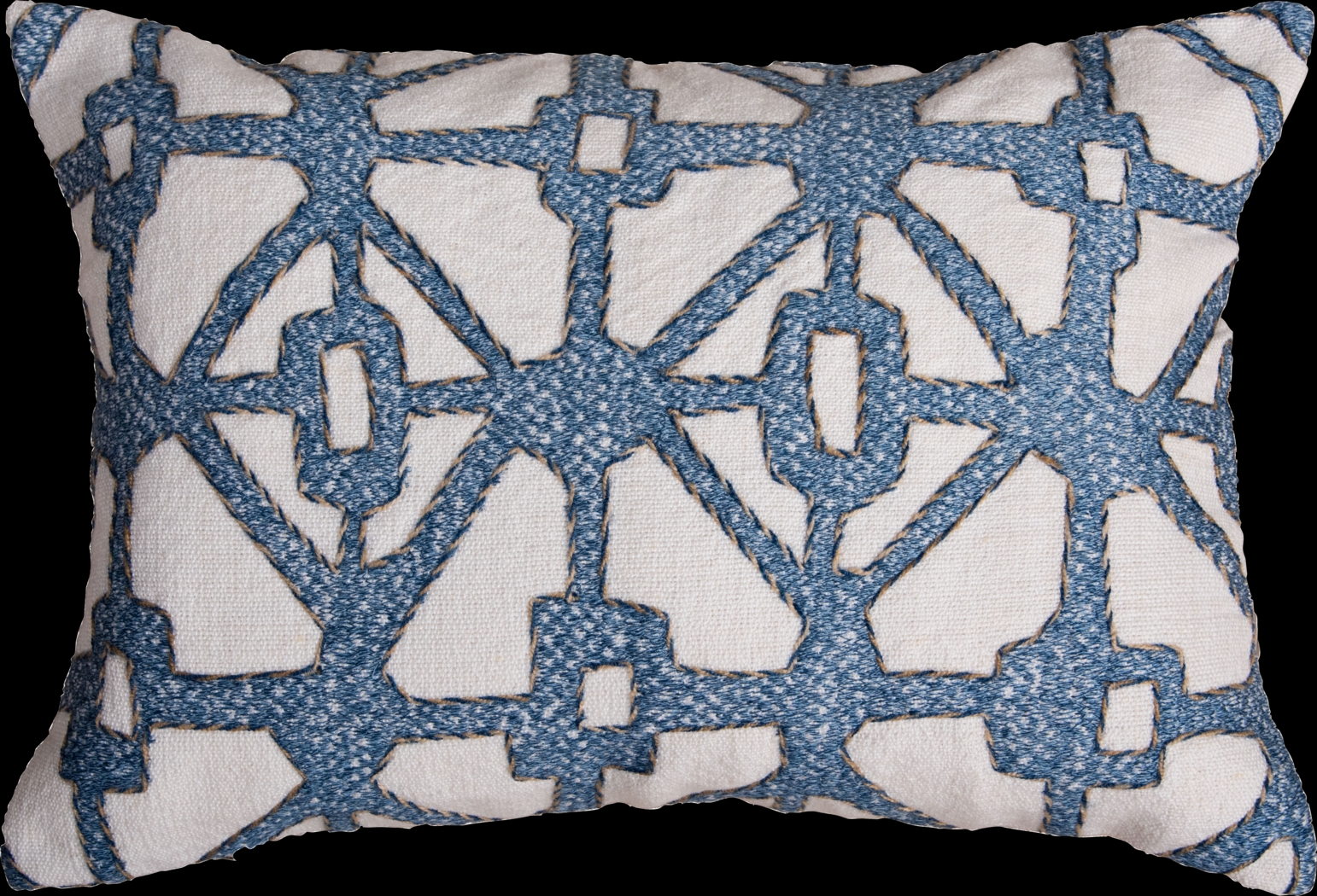 Valbe Blue Indoor/Outdoor Accent Pillow - Thumbnail - Image 1
