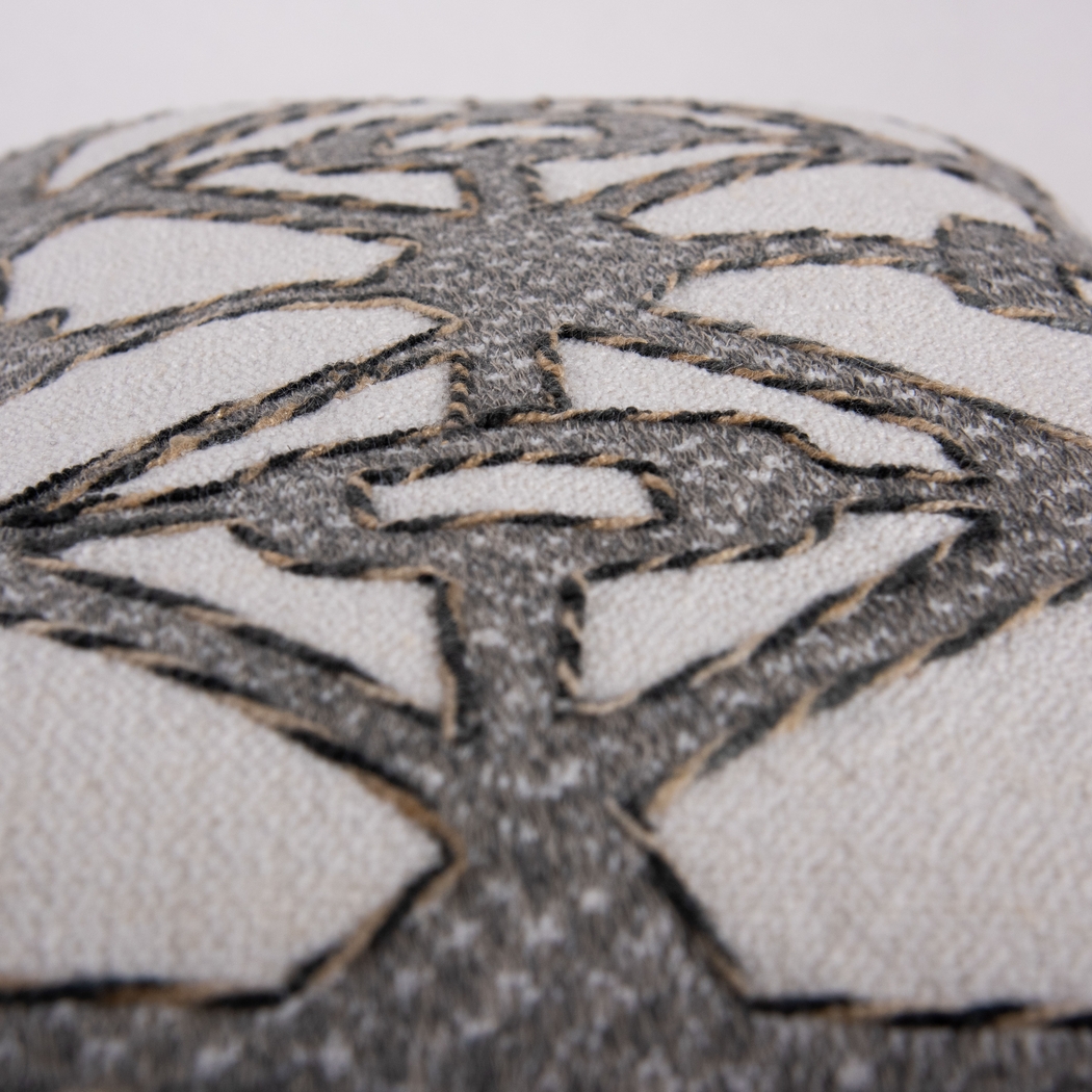 Valbe Gray Indoor/Outdoor Accent Pillow - Thumbnail - Image 5