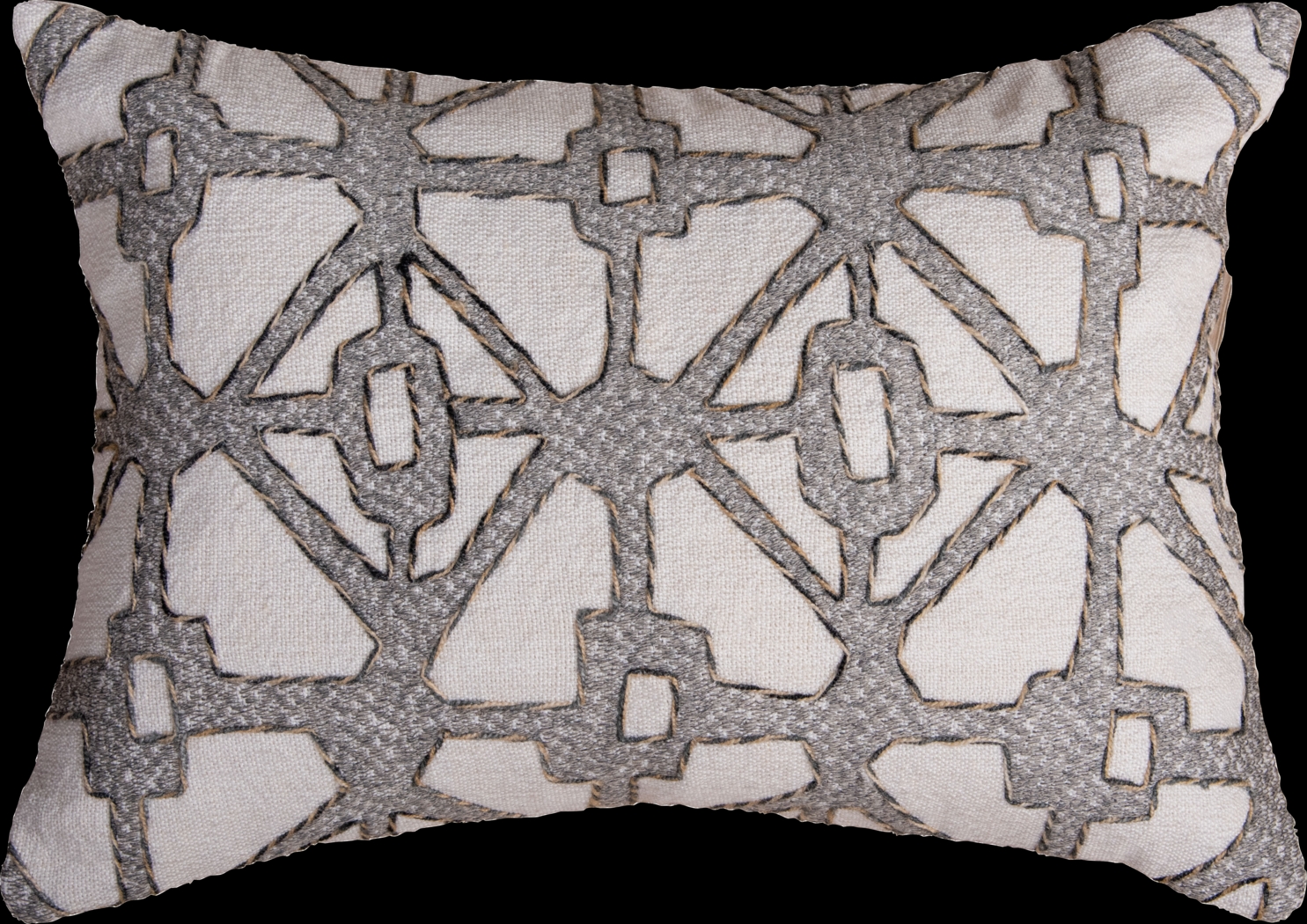 Valbe Gray Indoor/Outdoor Accent Pillow - Thumbnail - Image 1