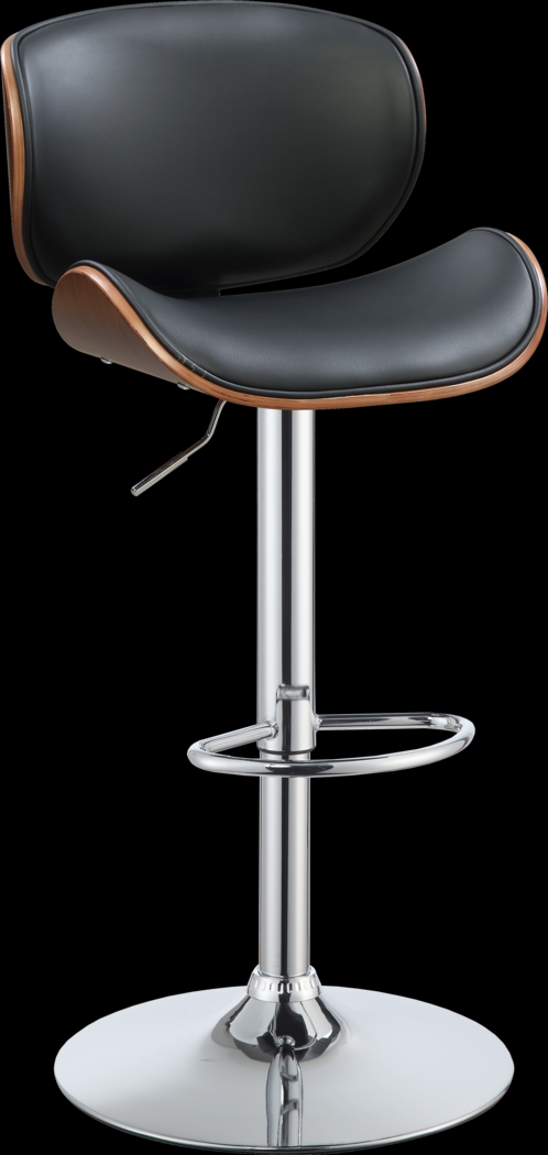 Vale Black Adjustable Barstool - Thumbnail - Image 1