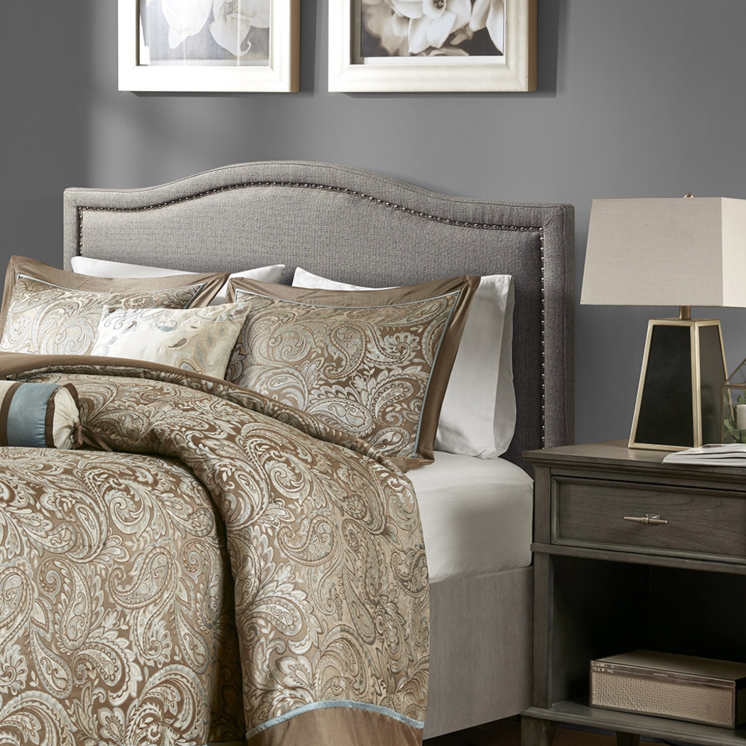 Valechase Gray Queen Headboard - Thumbnail - Image 4