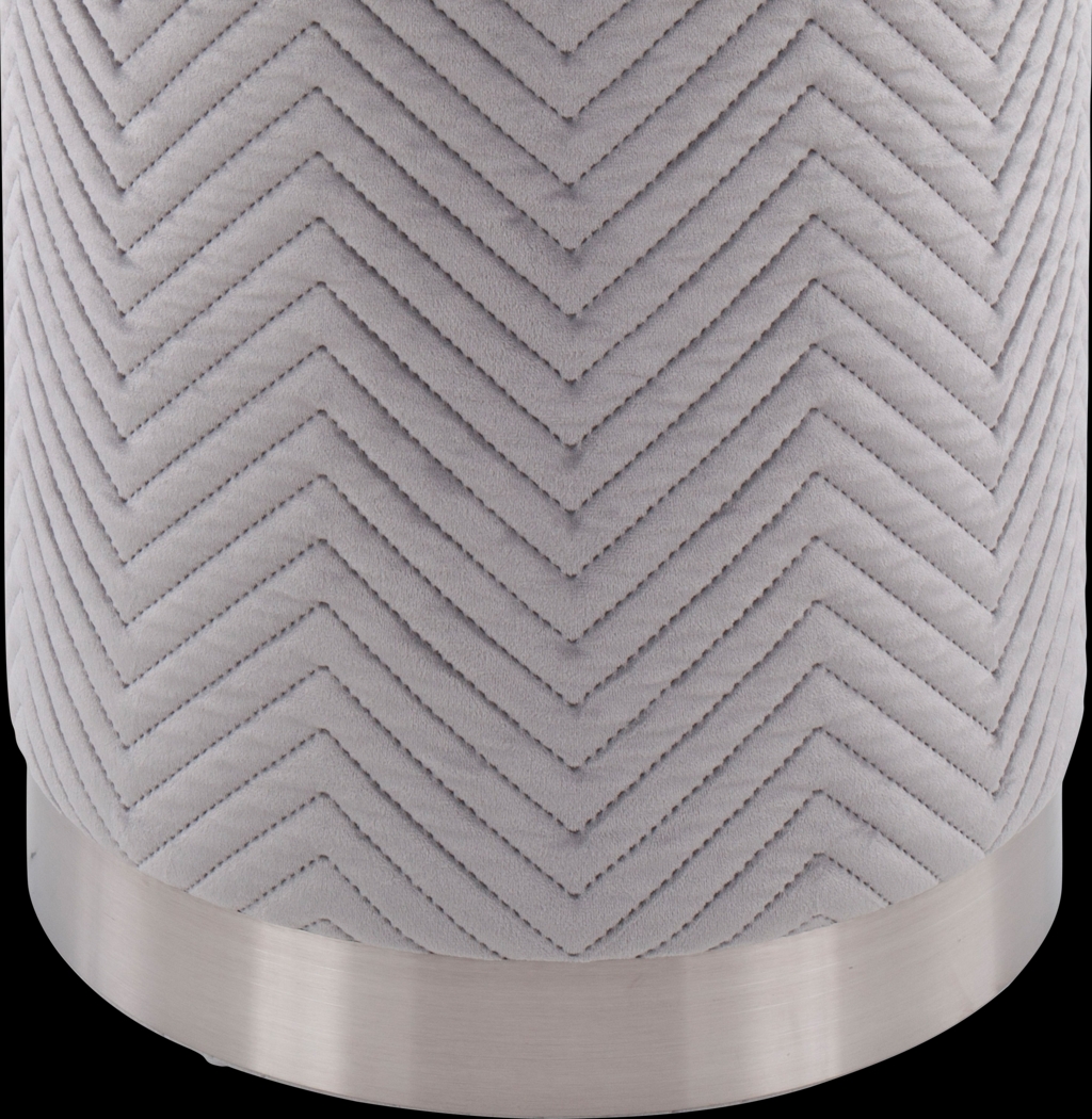 Valegreen Silver Ottoman - Thumbnail - Image 3