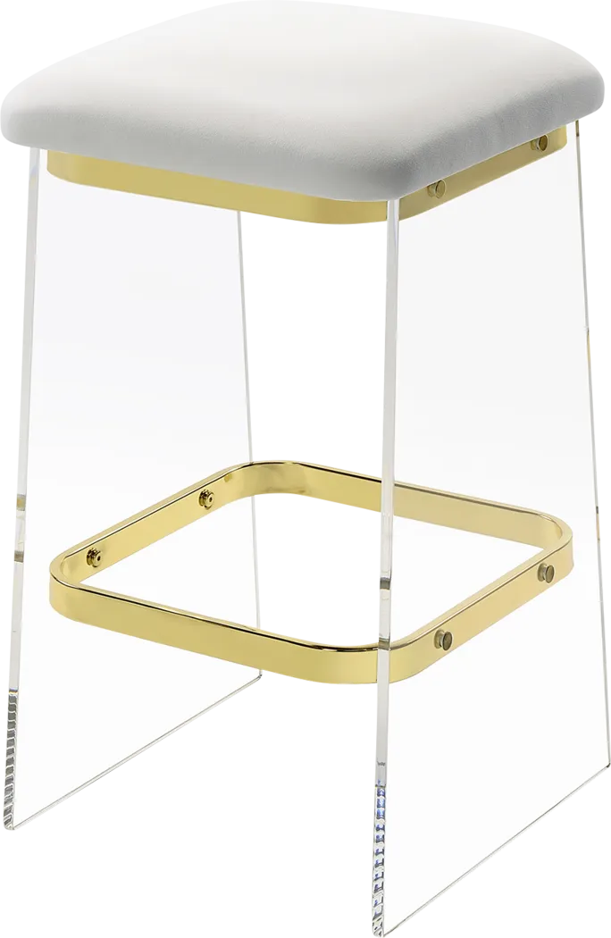 Valelo Gold Counter Stool, Set of 2 - Thumbnail - Image 5