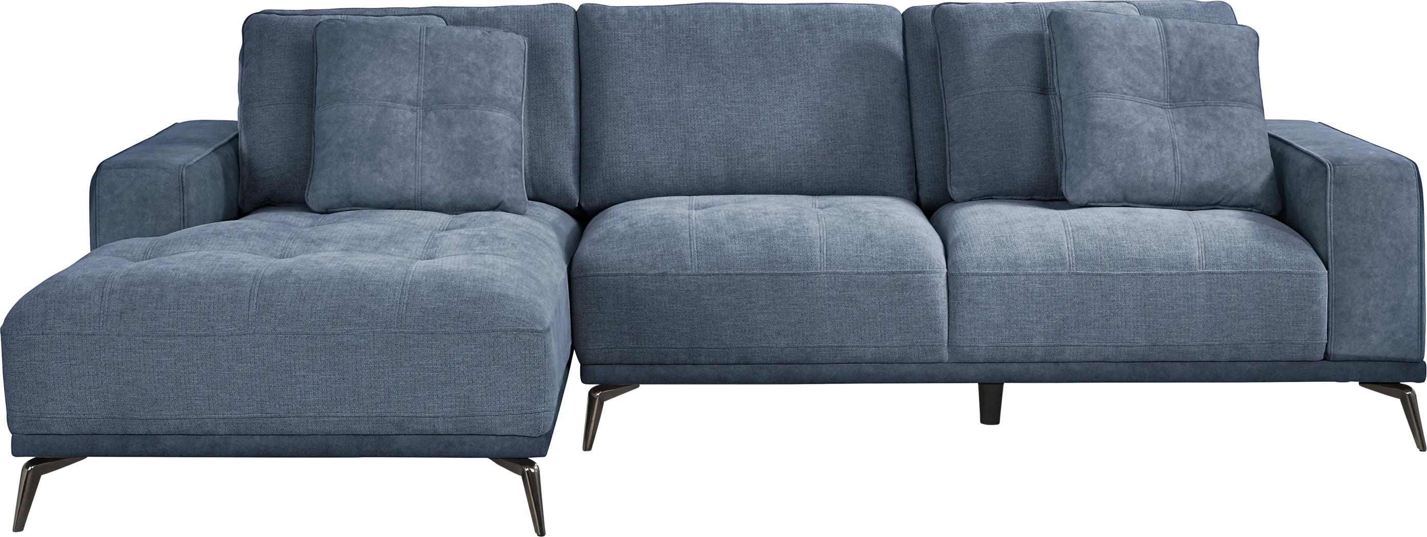 Valencia Blue 2 Pc Sectional - Thumbnail - Image 1