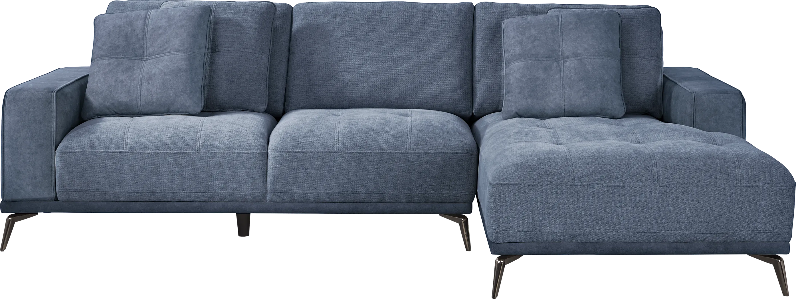 Valencia Blue 2 Pc Sectional - Thumbnail - Image 1