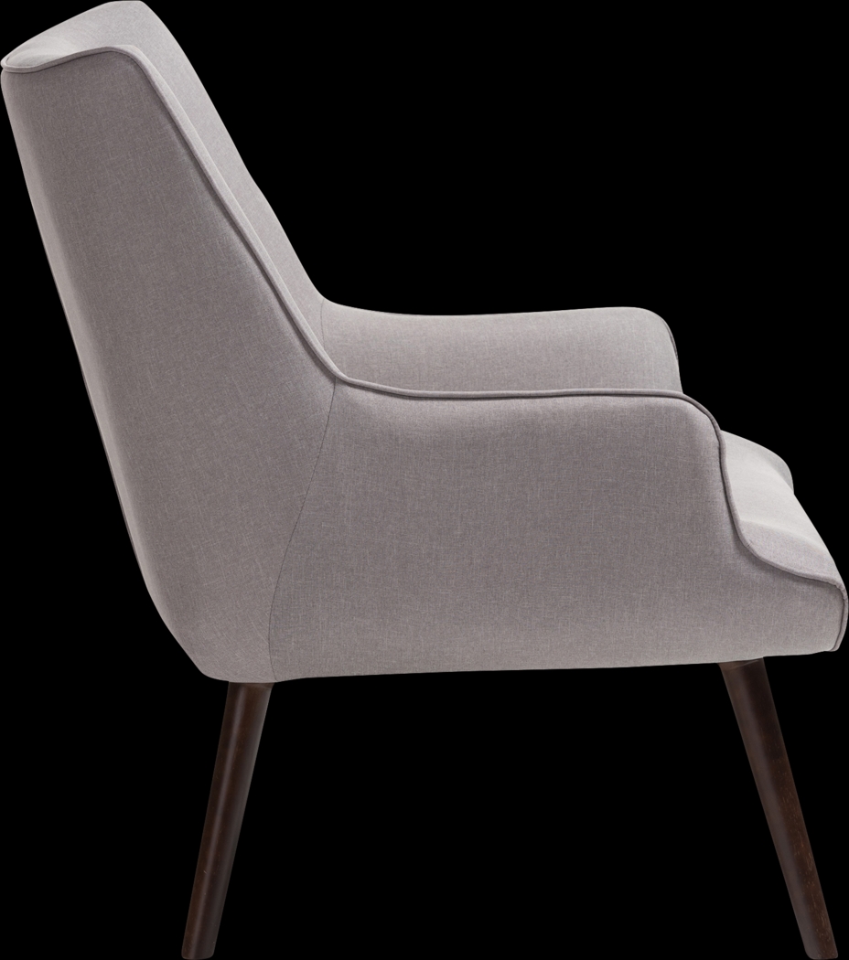 Vailencia Gray Accent Chair - Thumbnail - Image 3