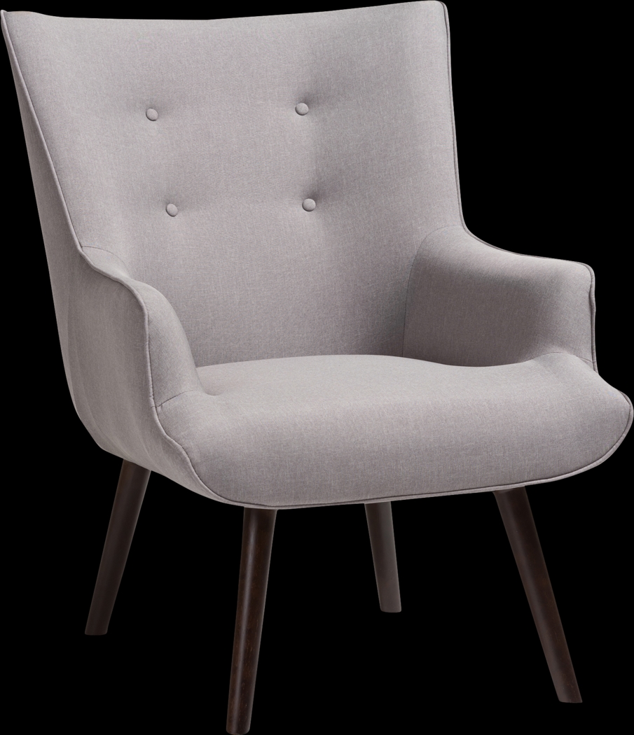 Vailencia Gray Accent Chair - Thumbnail - Image 1